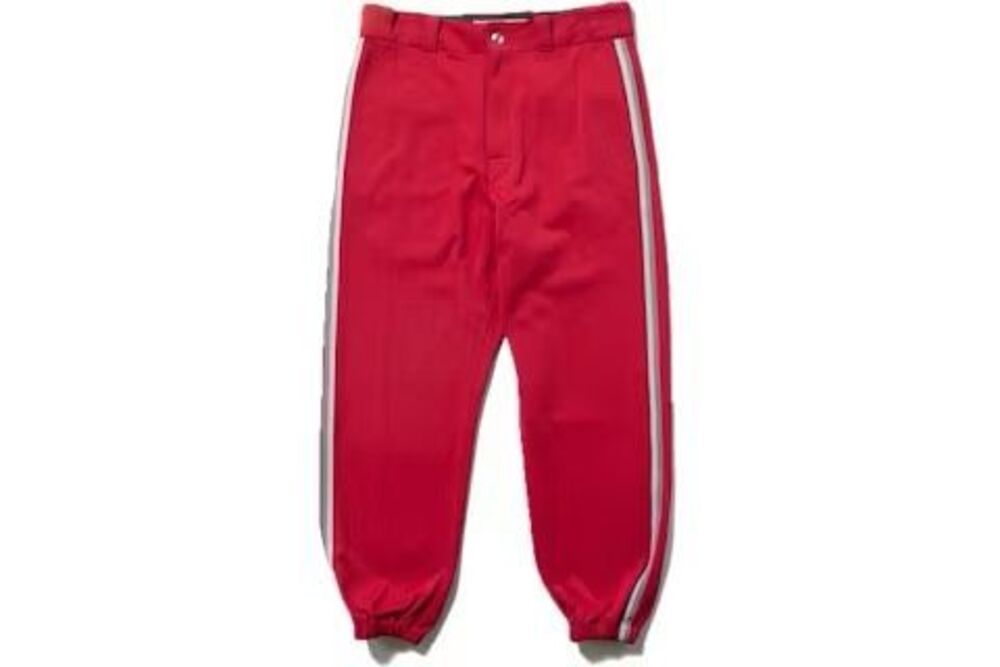 MARNI techno jersey sweatpants red men's size 50